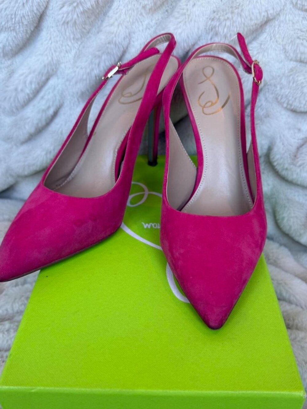 Sam Edelman Women's Pink Courts